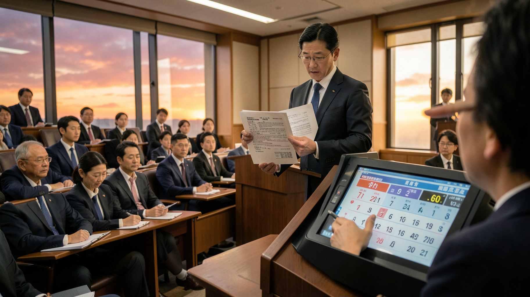 消費減税法案の閣議決定後に待つ国会審議の道筋　衆参の力関係と来春施行までの時間軸を読むのニュース解説イメージ
